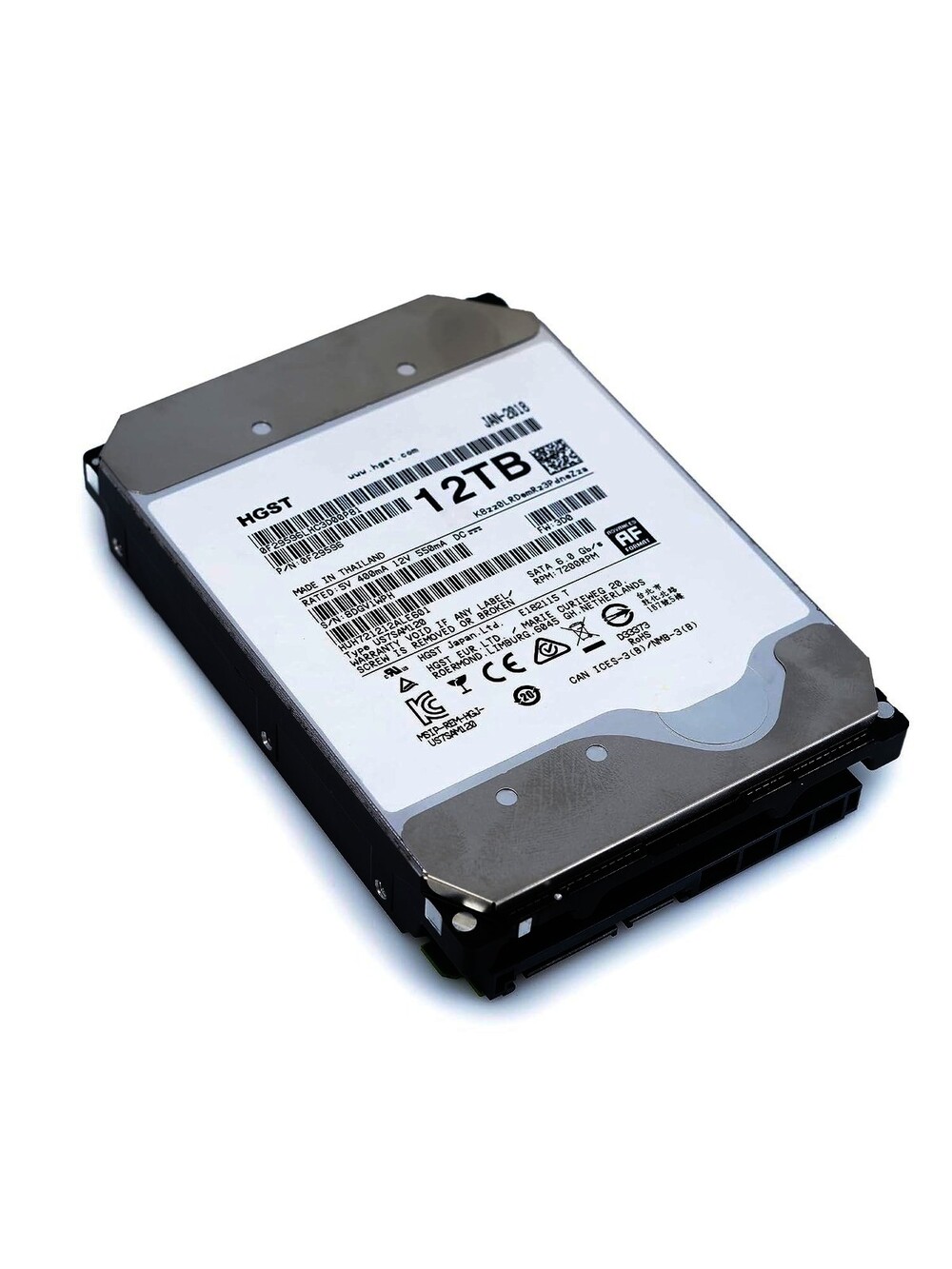 HGST Ultrastar He12 12TB 3.5-Inch SATA Hard Drive